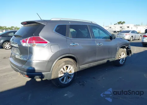 2016 Nissan Rogue Sv from USA, damaged, VIN KNMAT2MV9GP679376